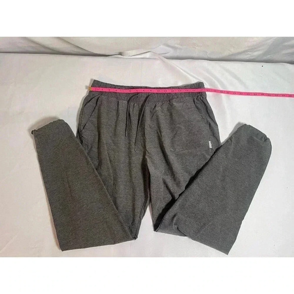 Hollister Advanced Stretch Jogger Pants Men's Medium Grey Drawstring - Picture 5 of 5